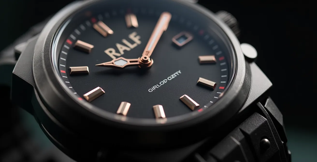 Montre Ralf Tech The Beast avec design massif et robustesse extrême